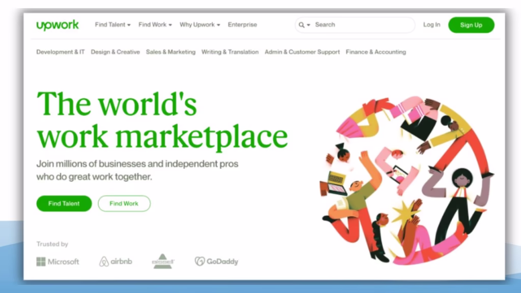Upwork the world largest freelance website
