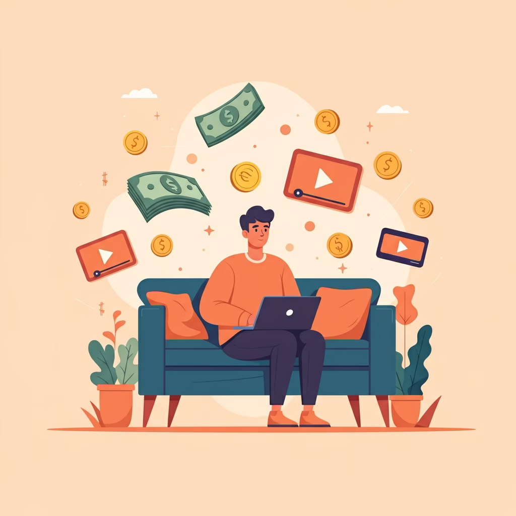 Watching videos and Earn money online